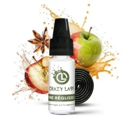 Liquid Crazy Labs 10ml - Pomme Reglisse Anis 6mg