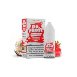 Liquid Dr Frost Salts 10ml - Strawberry Coconut Ice Cream 20mg