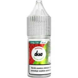 Liquid Duo Nicotine 10ml - Truskawka Zielone Jab艂ko 3mg