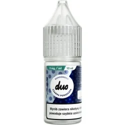 Liquid Duo Nicotine 10ml - Winogrono Czarna Porzeczka 3mg