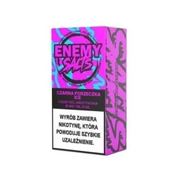 Liquid Enemy Salts - Czarna Porzeczka Ice 18mg