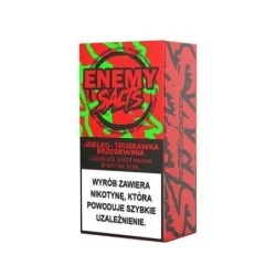 Liquid Enemy Salts - Jab艂ko Truskawka Brzoskwinia 18mg