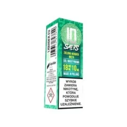 Liquid ID Salt 10ml 18mg Zielona Herbata Mi臋ta