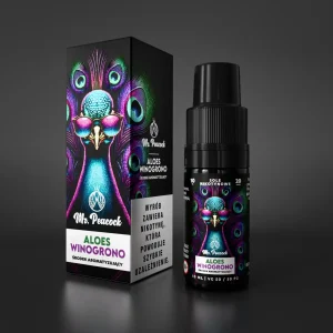 Liquid Mr. Peacock 10ml 20mg Aloes Winogrono
