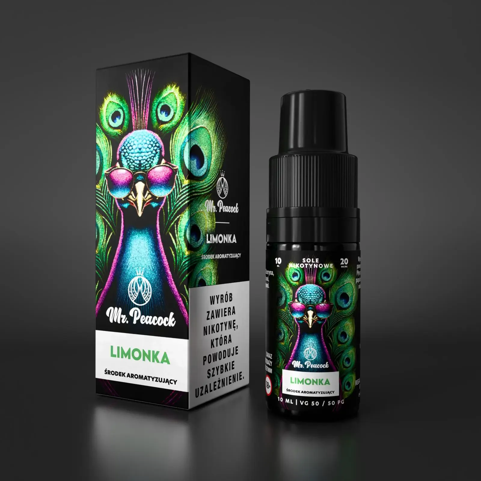 Liquid Mr. Peacock 10ml 20mg Limonka