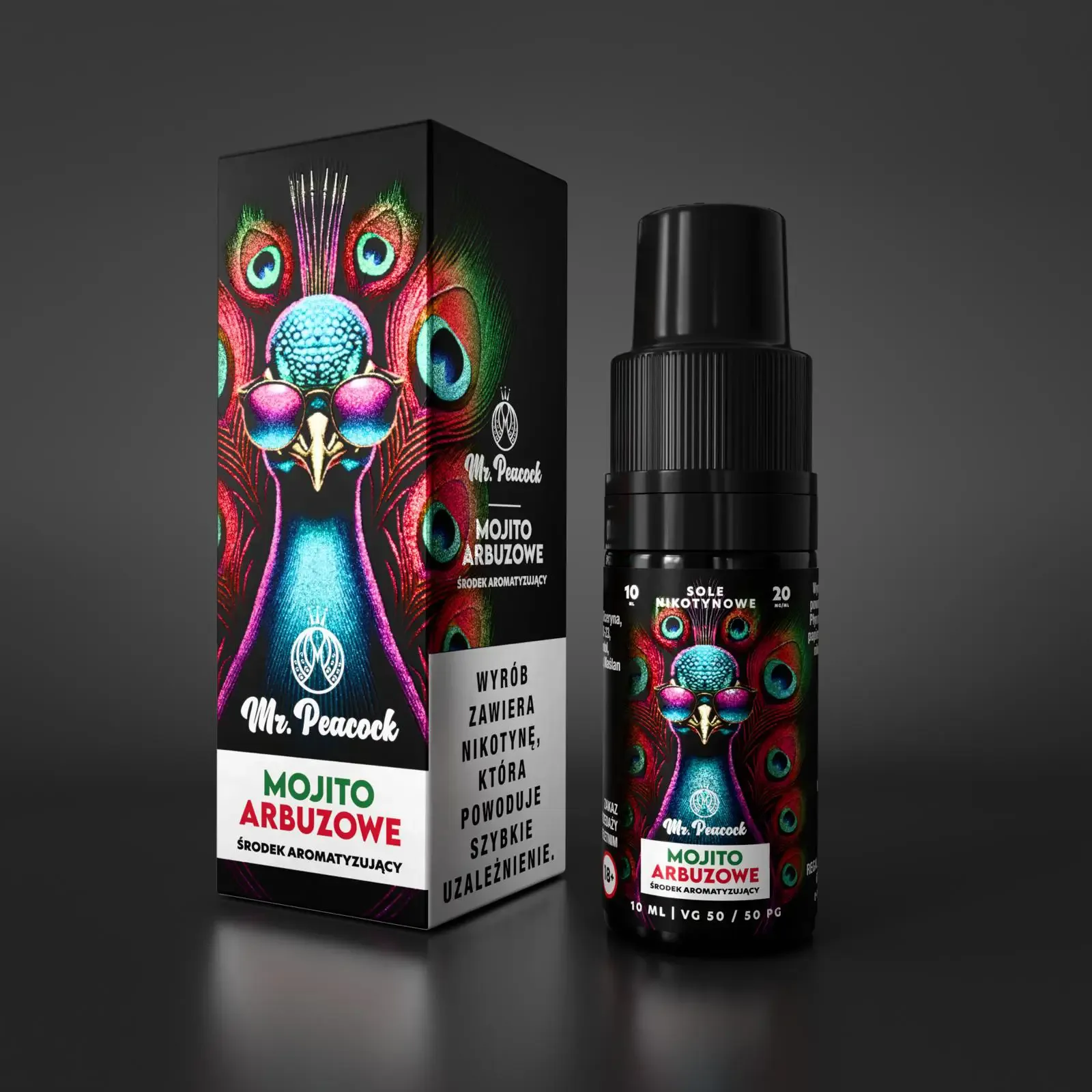 Liquid Mr.Peacock 10ml 20mg Mojito Arbuzowe