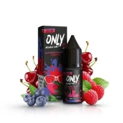 Liquid Only Double Salt 10ml - Malina Bor贸wka Wi艣nia Ice
