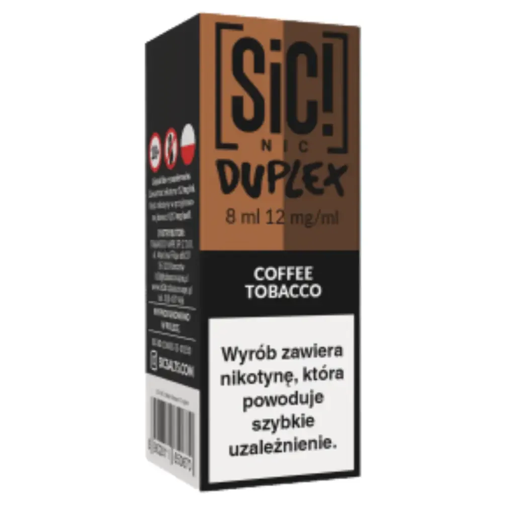 Liquid SiC! NIC 8ml Coffee Tobacco 12mg