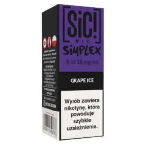 Liquid SiC! NIC 8ml Grape Ice 18mg