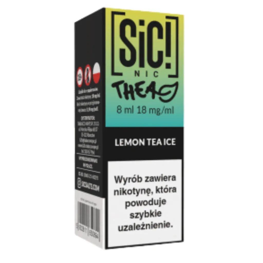 Liquid SiC! NIC 8ml Lemon Tea Ice 18mg
