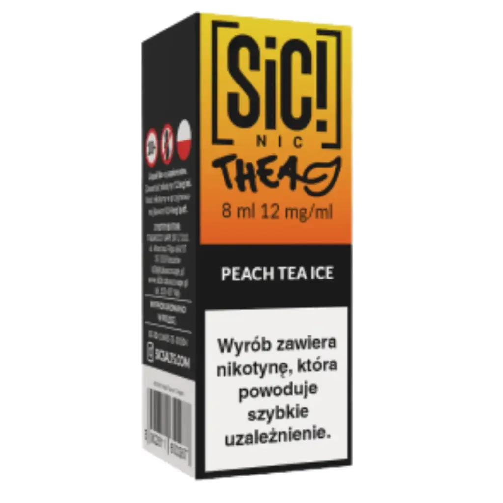 Liquid SiC! NIC 8ml Peach Tea Ice 12mg