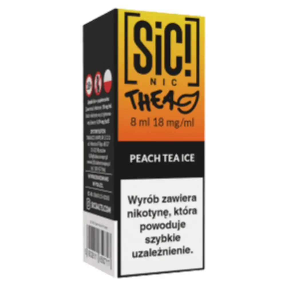 Liquid SiC! NIC 8ml Peach Tea Ice 18mg