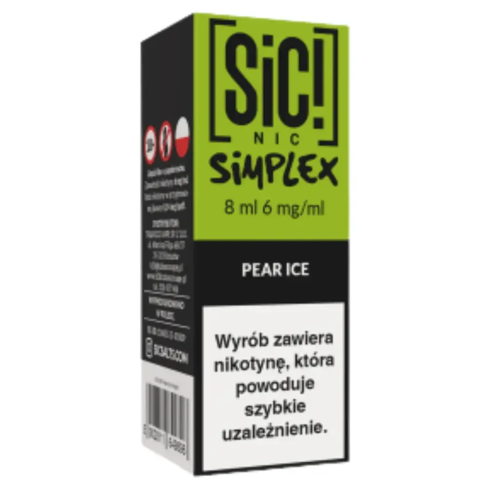 Liquid SiC! NIC 8ml Pear Ice 6mg