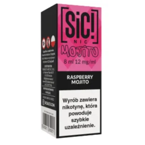 Liquid SiC! NIC 8ml Raspberry Mojito 12mg