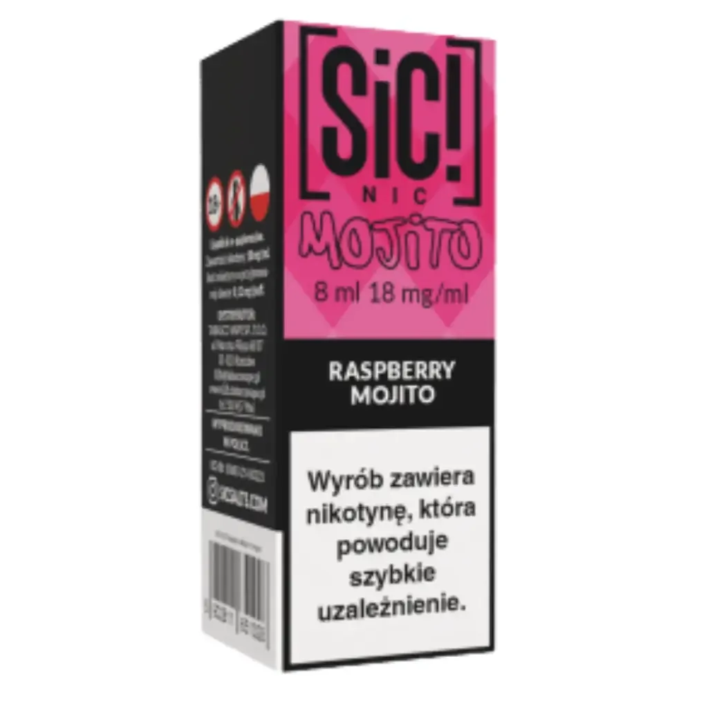 Liquid SiC! NIC 8ml Raspberry Mojito 18mg