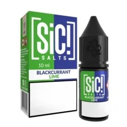 Liquid Sic Salts 10ml - Czarna porzeczka Limonka 20mg