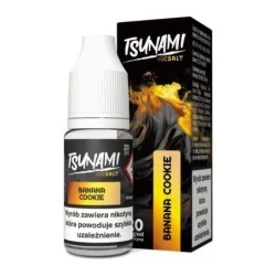 Liquid Tsunami NicSalt - 10ml Bananowe Ciastko 20mg