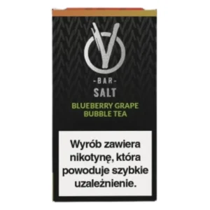 Liquid VBar Salt 10ml 20mg Blueberry Grape Bub Tea