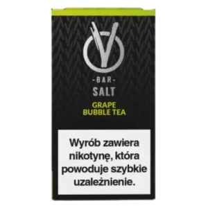 Liquid VBar Salt 10ml 20mg Grape Bubble Tea