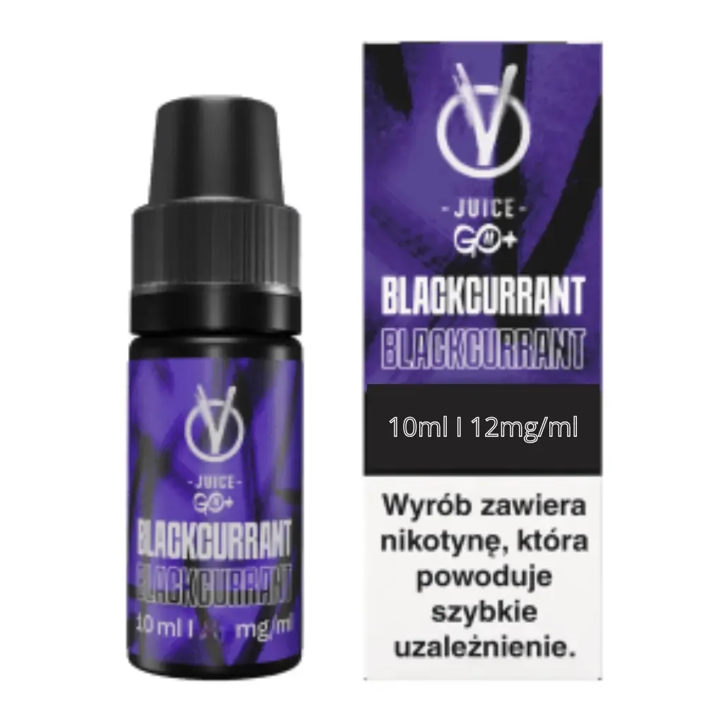Liquid VBAR VJUICE GO 10ml Blackcurrant 12mg