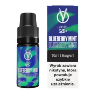 Liquid VBAR VJUICE GO 10ml Blueberry Mint 6mg