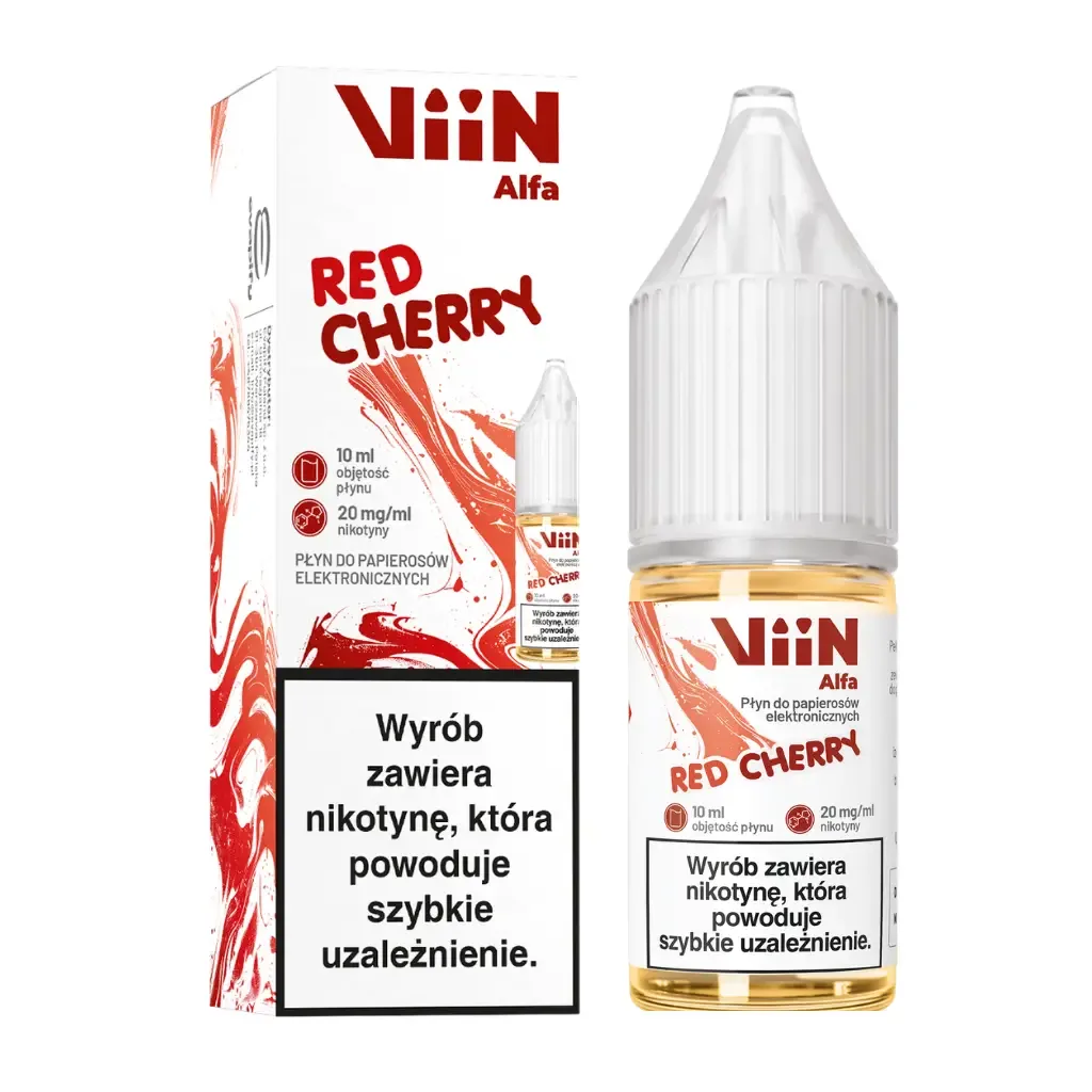 Liquid Viin Alfa 10ml 20mg Red Cherry