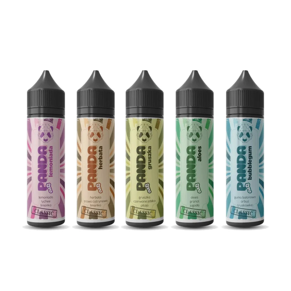 Longfill PANDA Classic 10ml Mango Truskawka Kokos