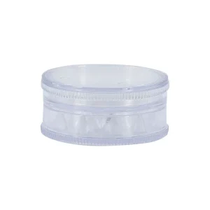 Młynek akrylowy Przezroczysty 40mm 3 częściowy