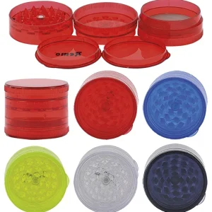 Młynek Akrylowy Różne Kolory 30mm 2 częściowy