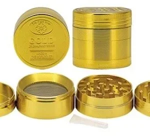 Młynek metalowy GOLD METAL 40mm 4 części