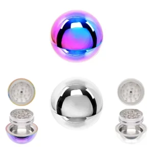 Młynek metalowy Raibow Ball 53mm 3 częściowy