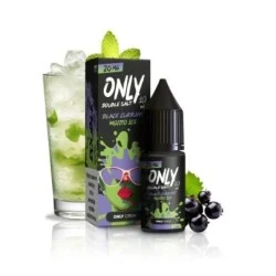 Liquid Only Double Salt 10ml - Czarna Porzeczka Mojito Ice 20mg