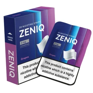 Paski Nikotynowe ZENIQ 2mg Grape