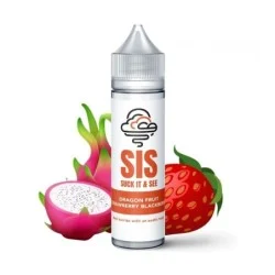 Premix SIS 50/75ml - Dragon Fruit Strawberry Blackberry (Fruit du Dragon Fraise M没re)