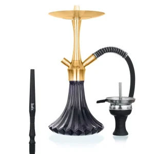 Shisha ALADIN MVP A36 36cm Gold Black Mode