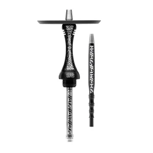 Shisha Alpha Hookah Art X Black Matte