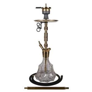 Shisha Amirs Luxury Hookah Karat X Clear Gold