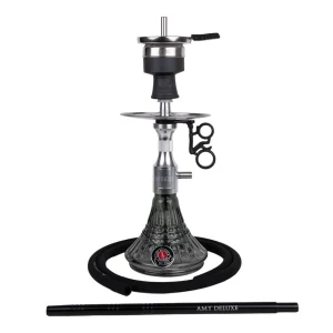 Shisha AMY Deluxe Alu Cage Mini Silver Black