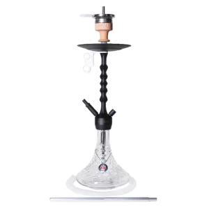 Shisha AMY Deluxe Antique Berry Black Clear