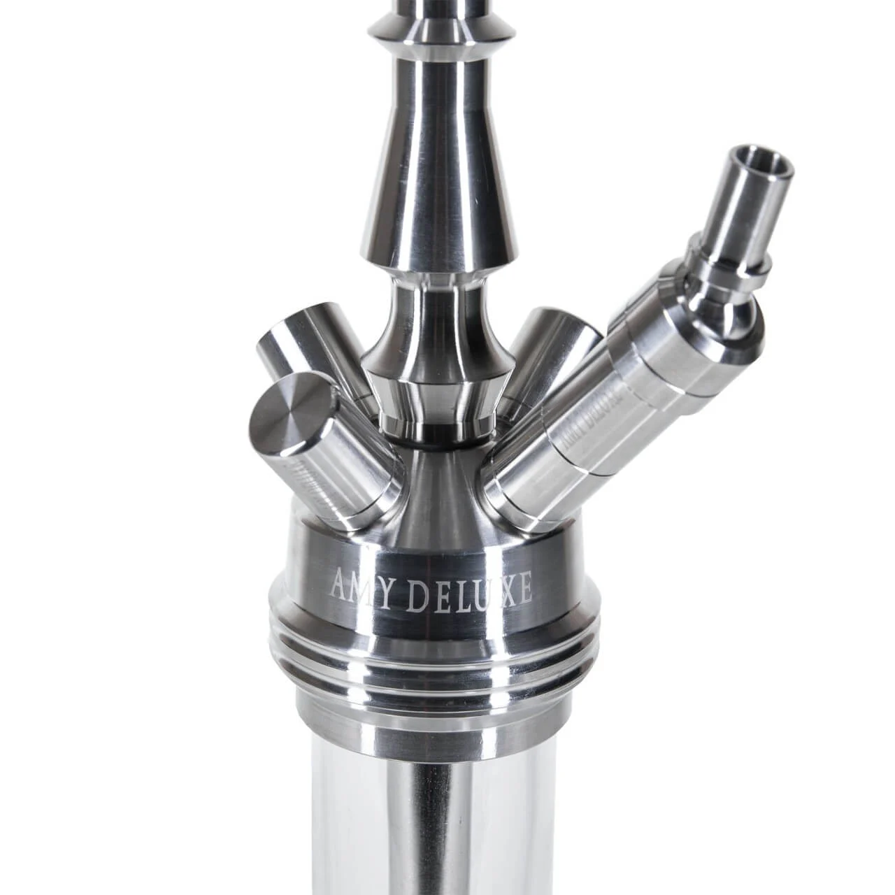 Shisha AMY Deluxe Hammer Steel Red - Image 2