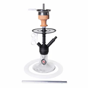 Shisha AMY Deluxe Jewel S 49cm Clear Black