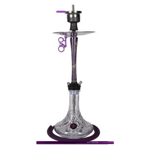 Shisha Amy Deluxe Radiant Clear Purple