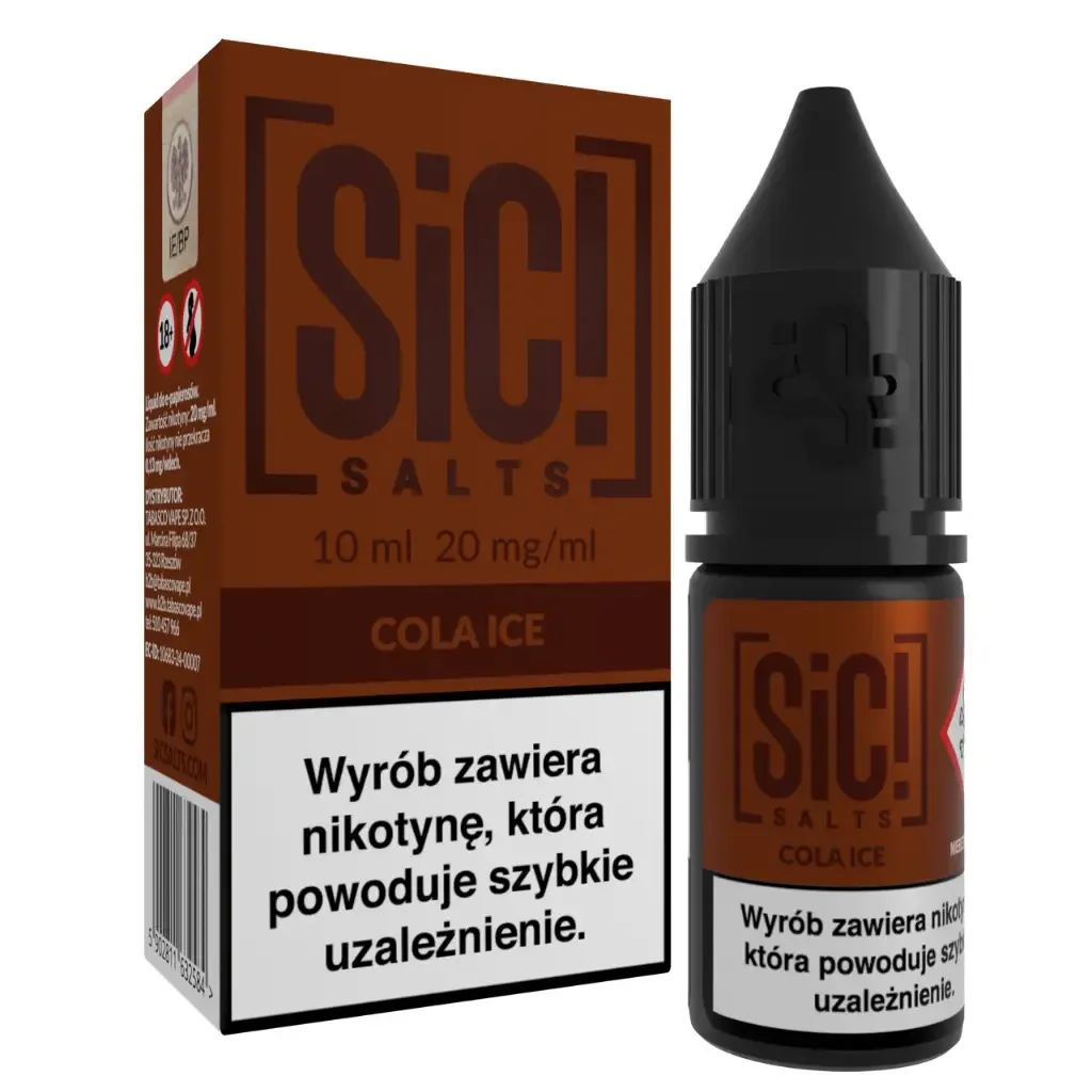 SiC! Salts Liquid 10ml 20mg Cola Ice