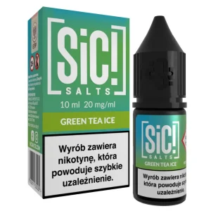 SiC! Salts Liquid 10ml 20mg Green Tea Ice