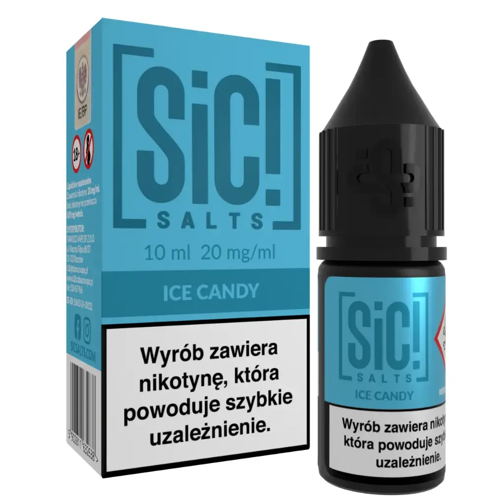 SiC! Salts Liquid 10ml 20mg Ice Candy