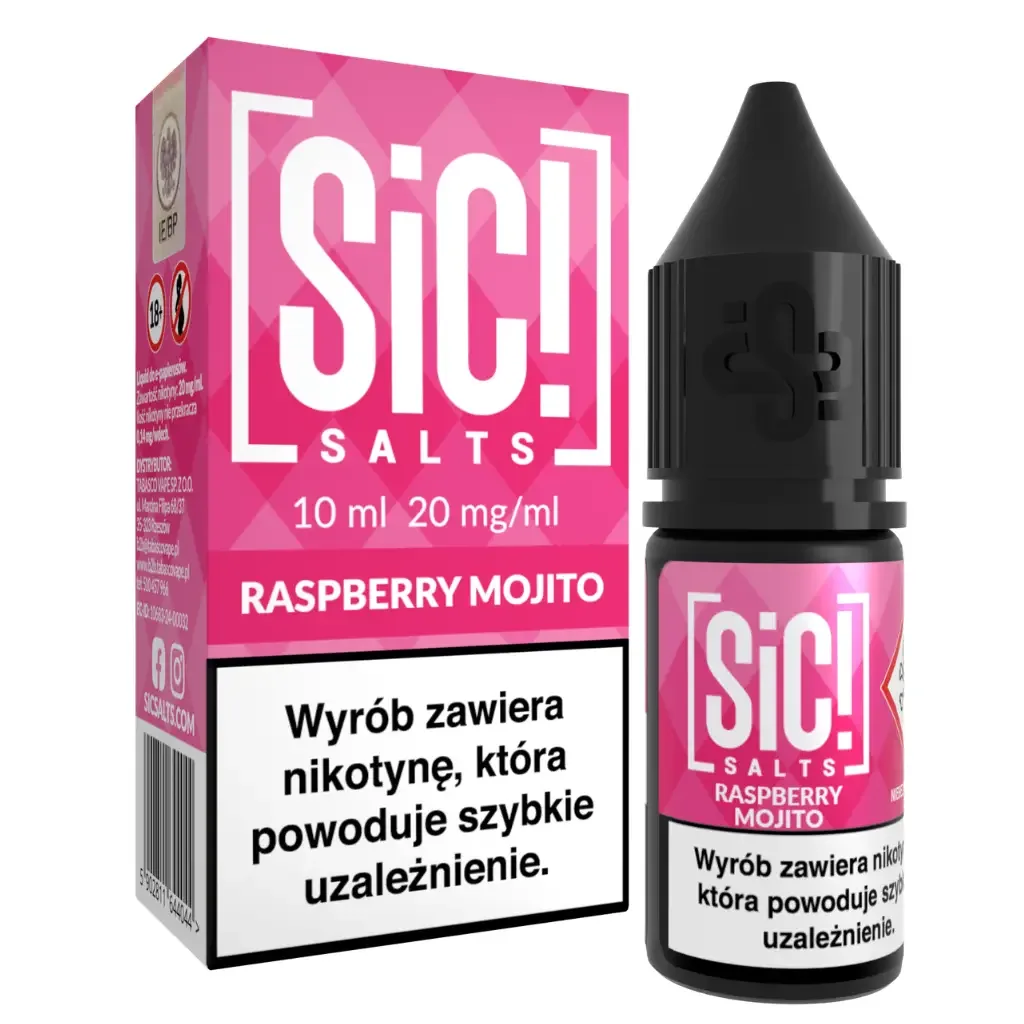 SiC! Salts Liquid 10ml 20mg Raspberry Mojito