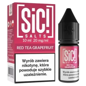 SiC! Salts Liquid 10ml 20mg Red Tea Grapefruit