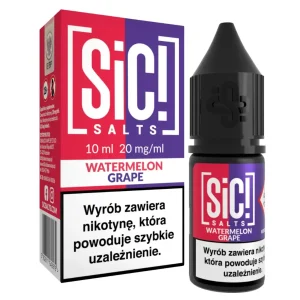 SiC! Salts Liquid 10ml 20mg Watermelon Grape