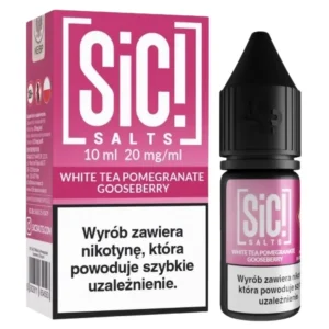 SiC! Salts Liquid 10ml 20mg White Tea Pome Goose