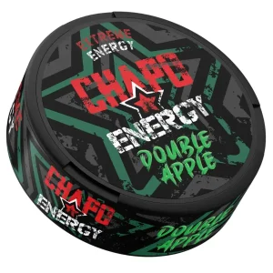 Snus CHAPO ENERGY 75mg Caffeine Double Apple